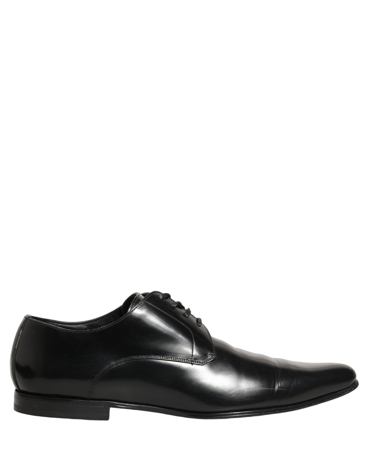 Black Leather Derby Dress Men Formal Shoes