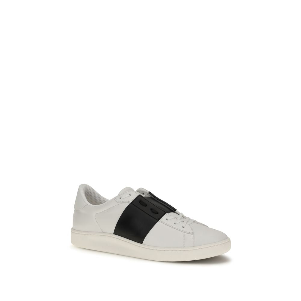 Black Calf Leather Bos Taurus Low Top Sneakers