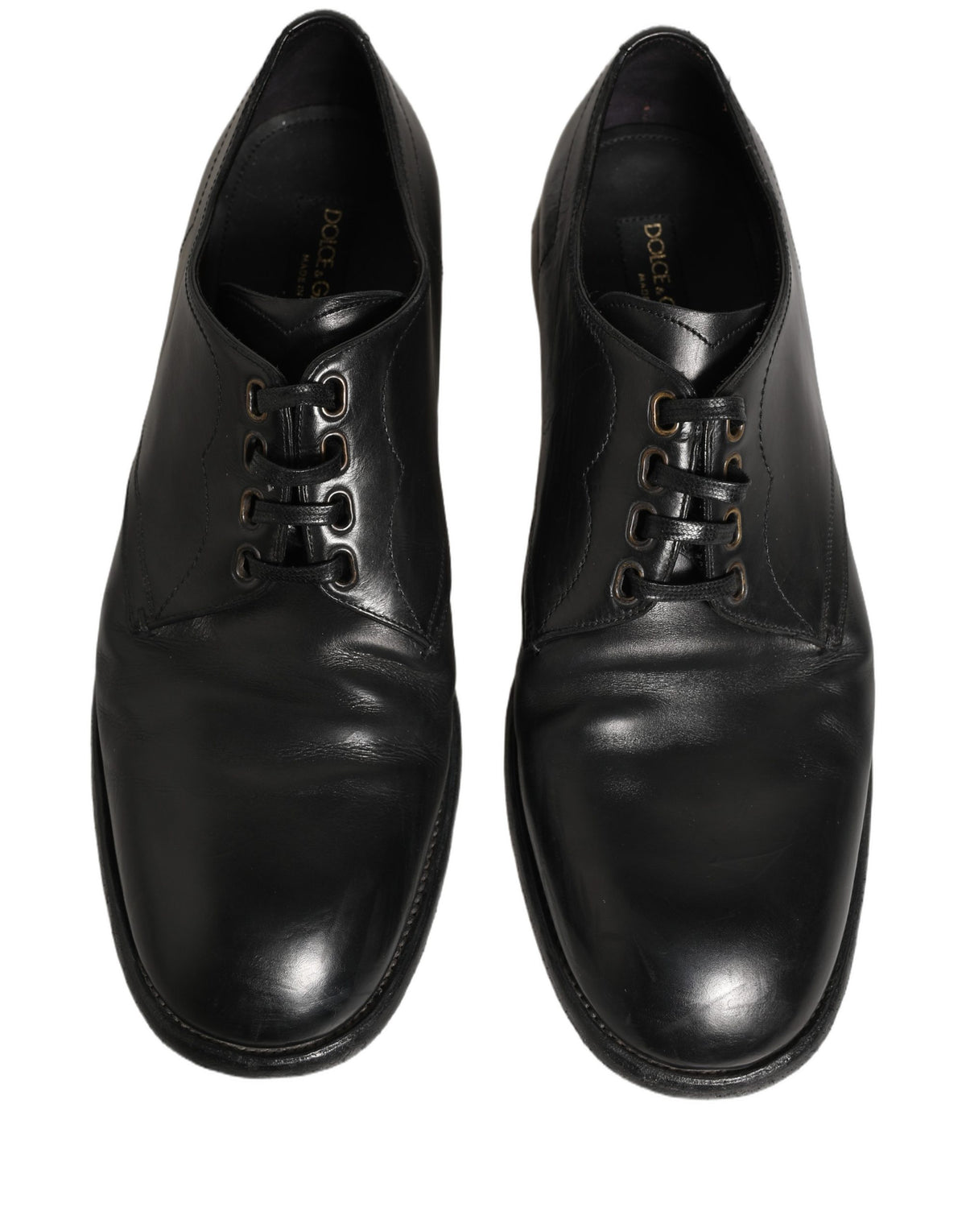 Black Leather Derby Dress Men Formal Shoes