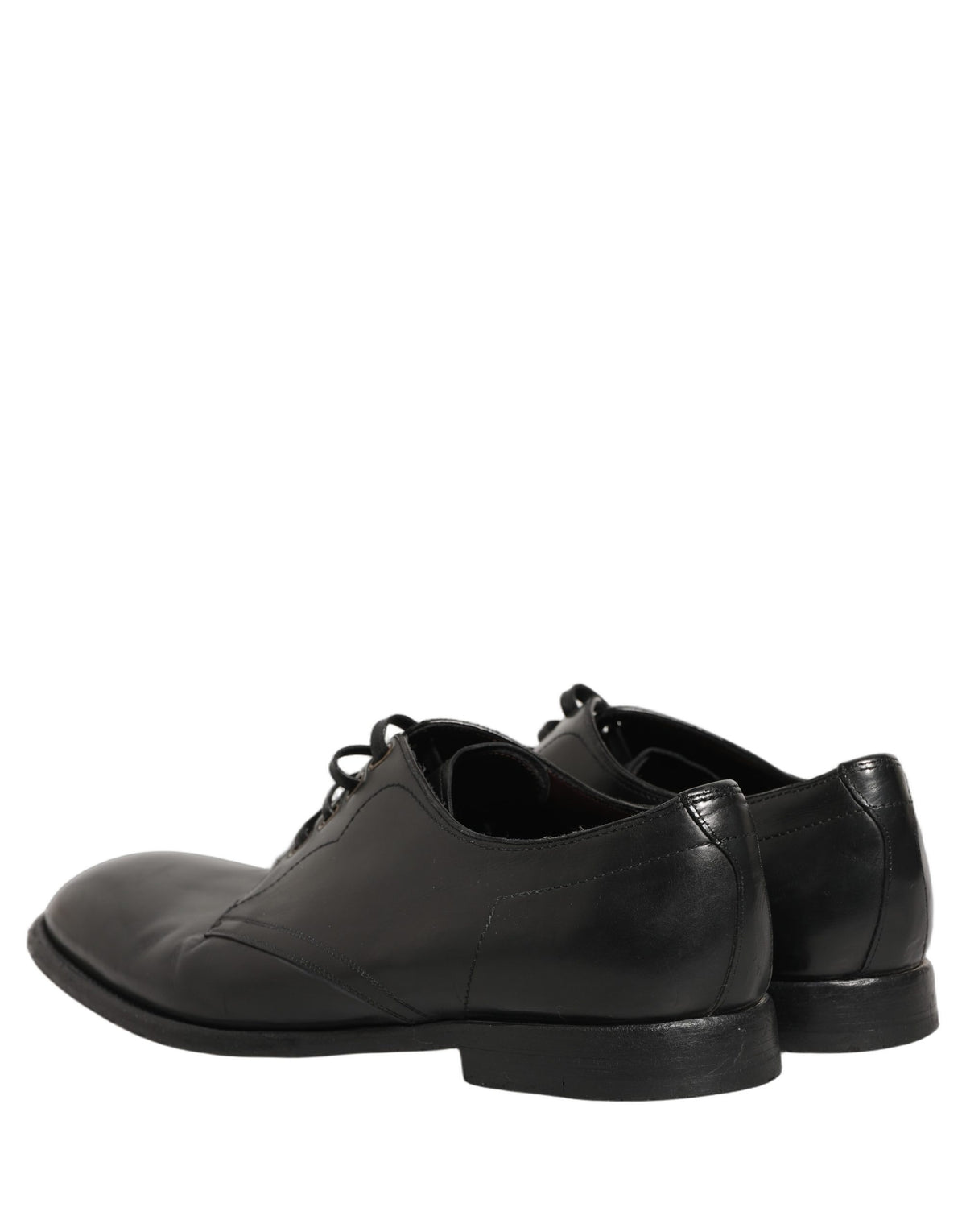 Black Leather Derby Dress Men Formal Shoes