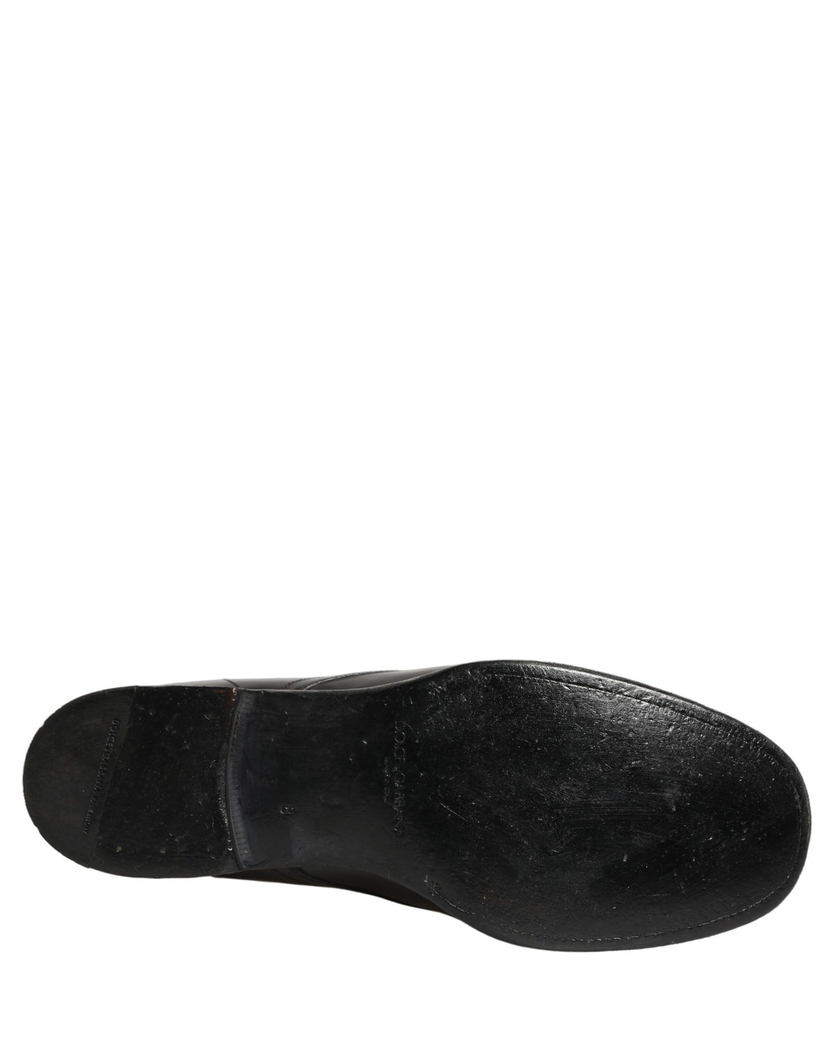 Black Leather Derby Dress Men Formal Shoes