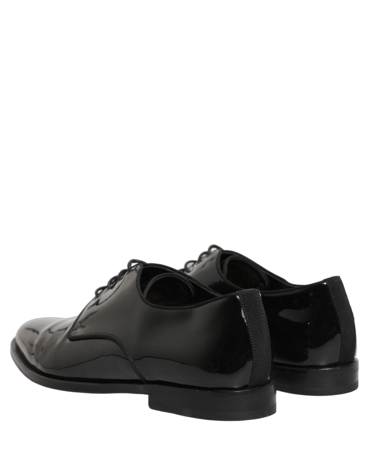 Black Leather Men Derby Dress Formal Shoes