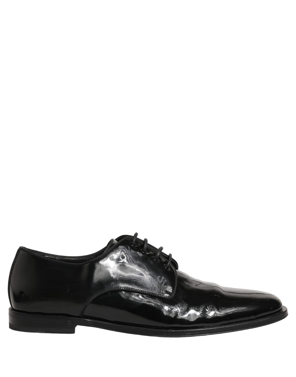 Black Leather Men Derby Dress Formal Shoes