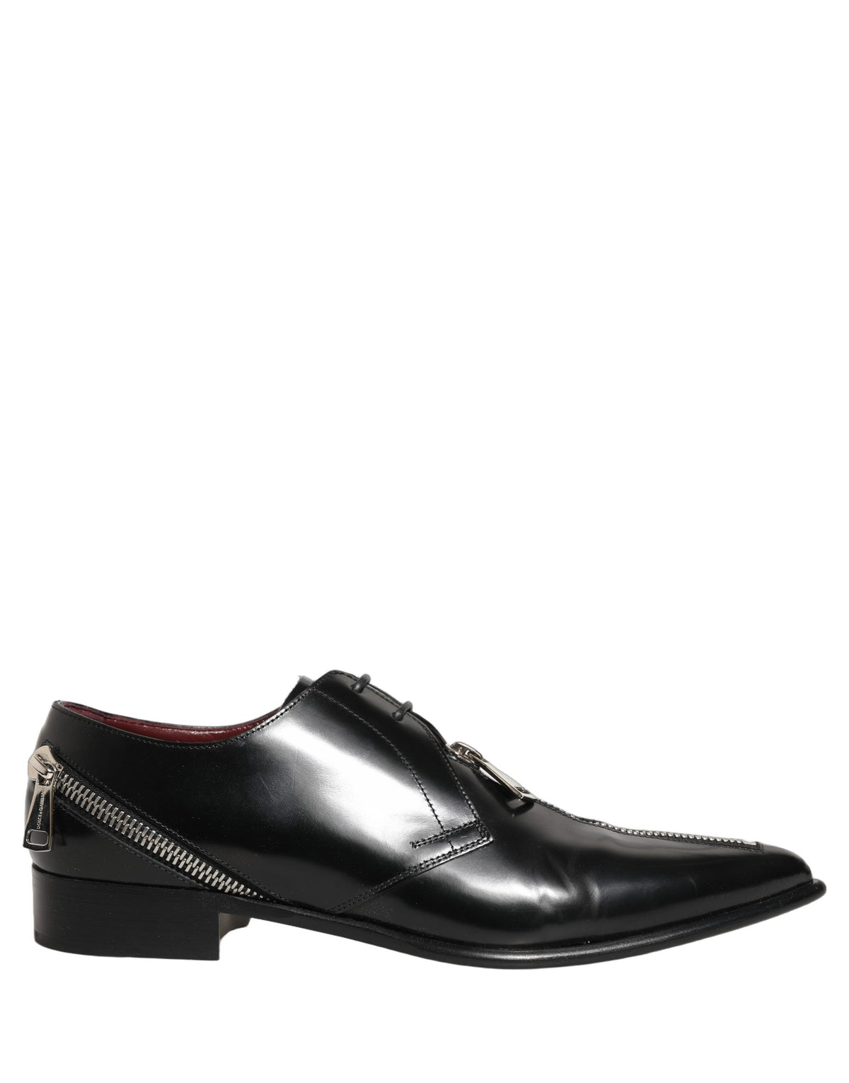 Black Leather Men Derby Dress Formal Shoes