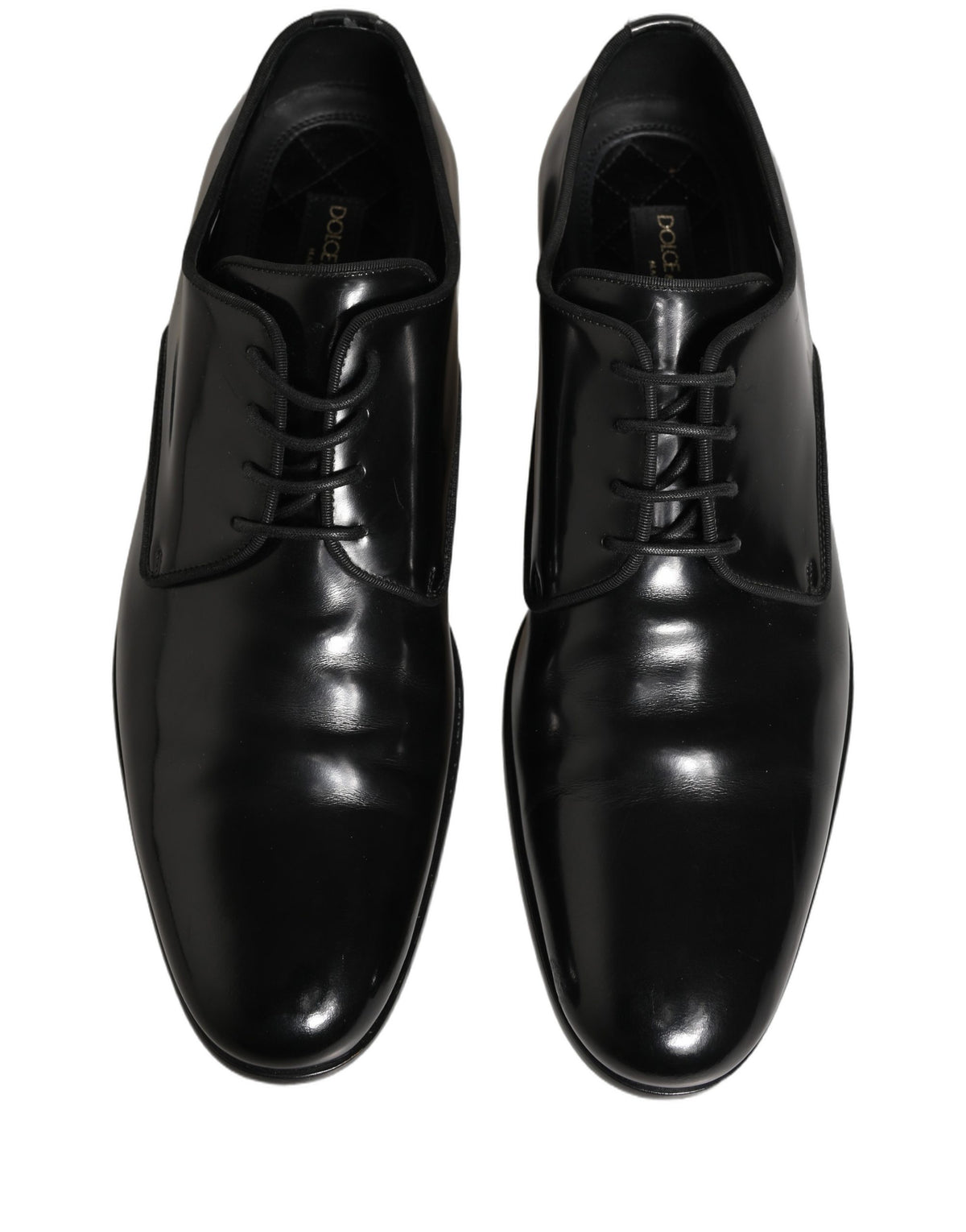 Black Leather Men Derby Dress Formal Shoes