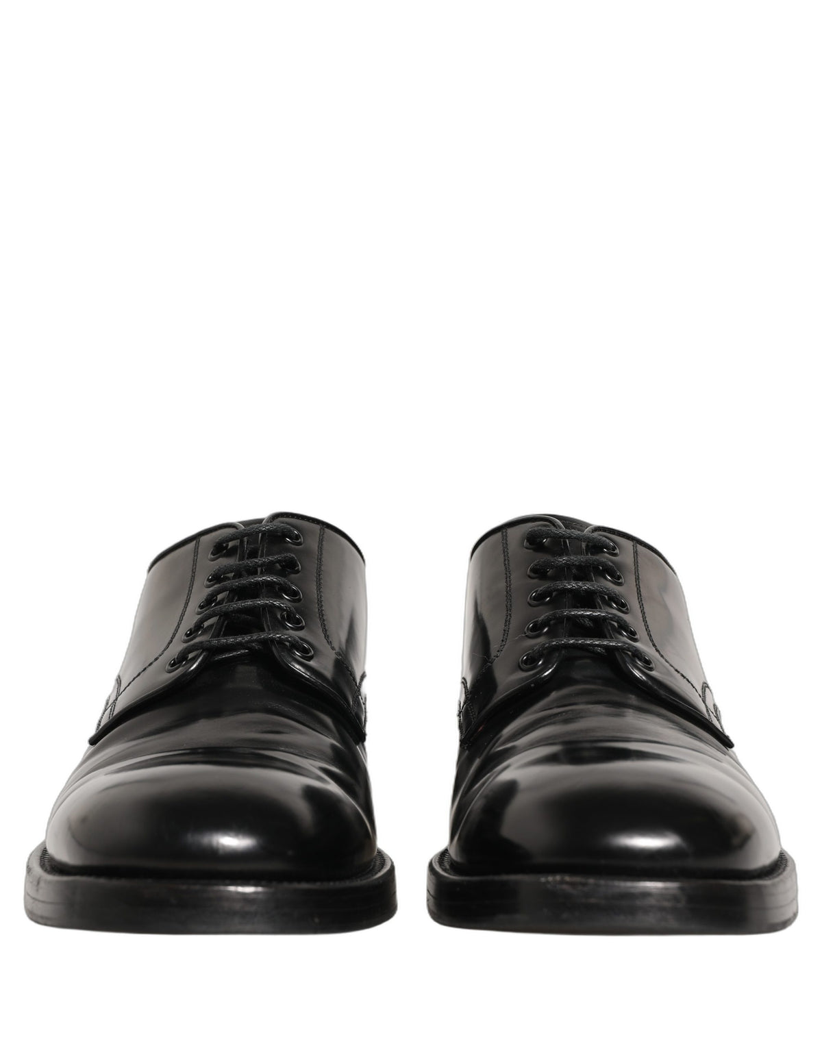 Black Leather Derby Dress Men Formal Shoes