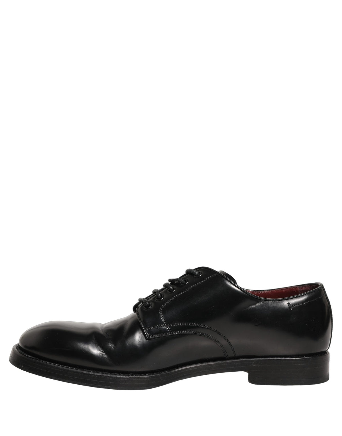 Black Leather Derby Dress Men Formal Shoes