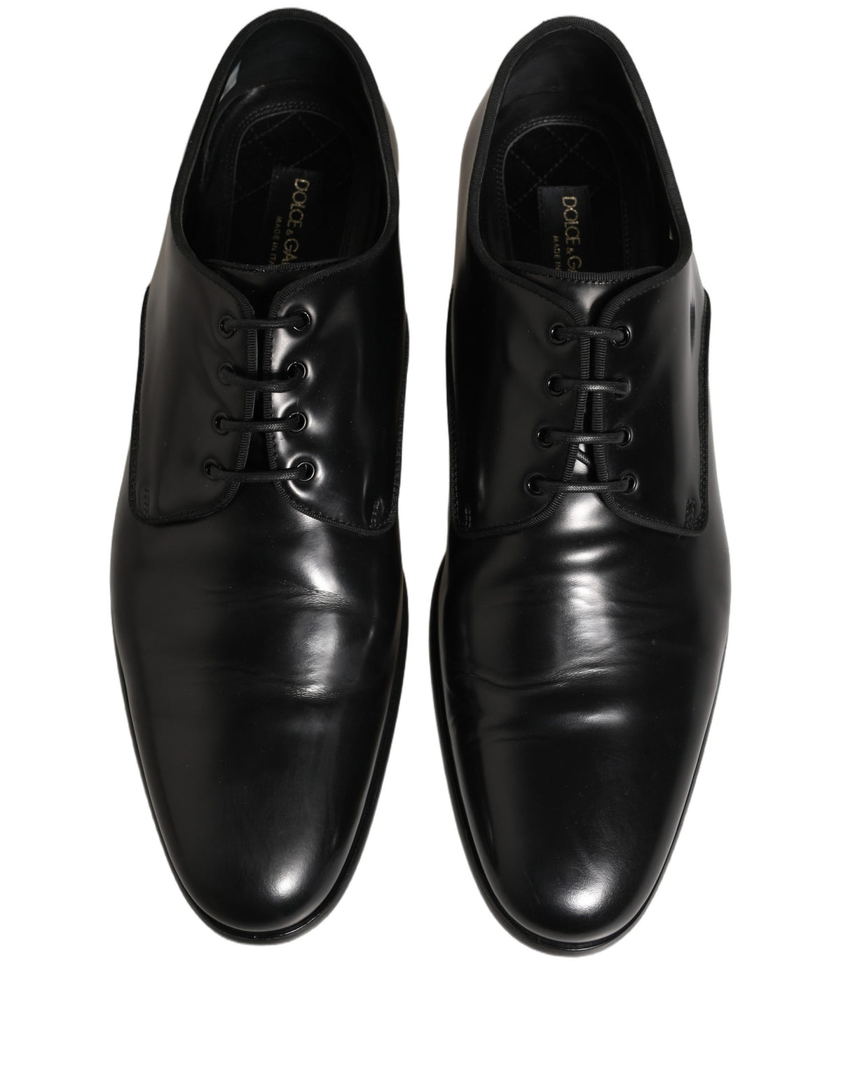 Black Leather Men Derby Dress Formal Shoes