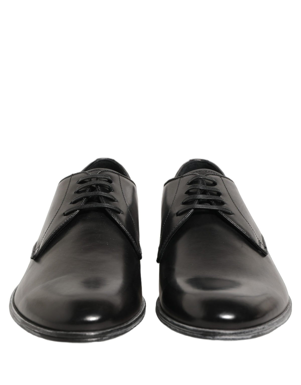 Dress Black Leather Lace Up Derby Men Shoes