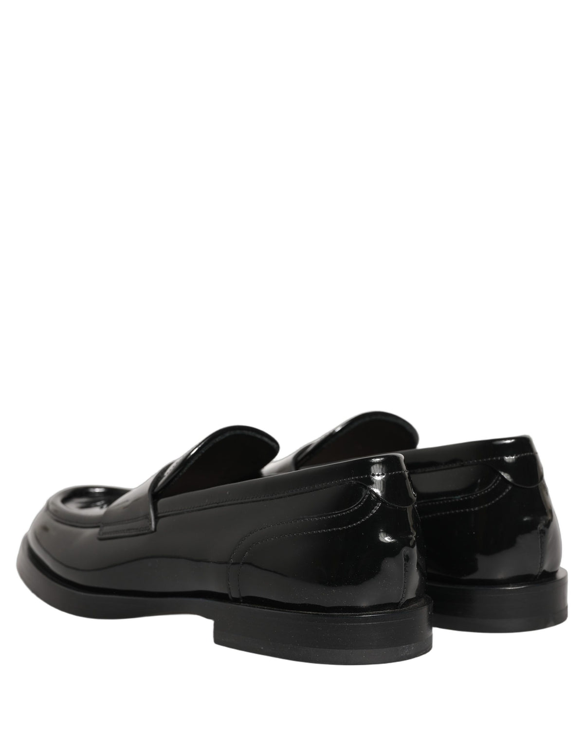 Black Leather Formal Men Dress Loafers Shoes