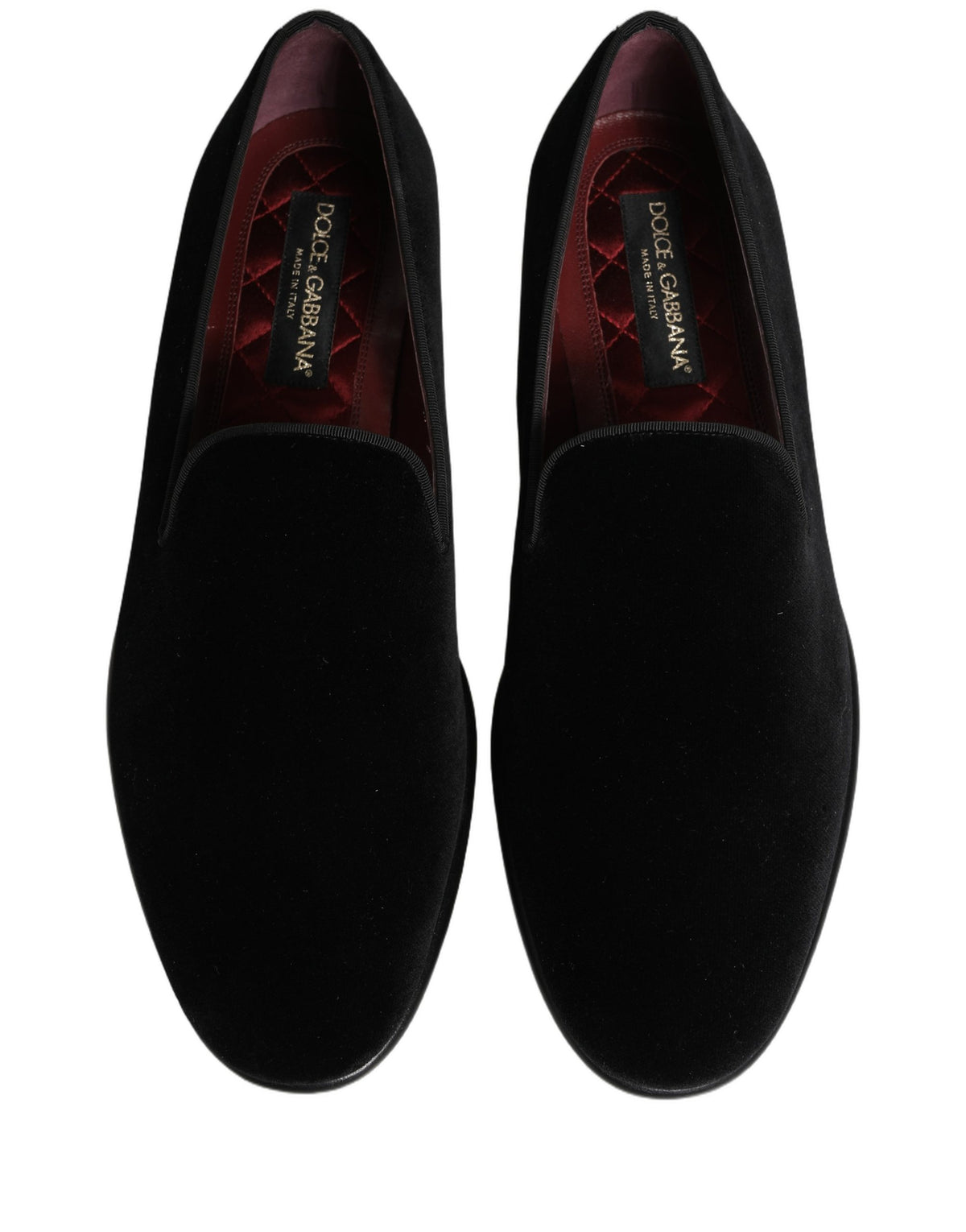 Black Velvet Loafers Formal Men Dress Shoes
