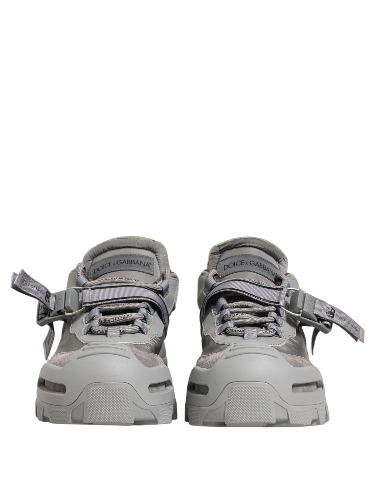 Gray Airmaster Panelled Low Top Men Sneakers Shoes