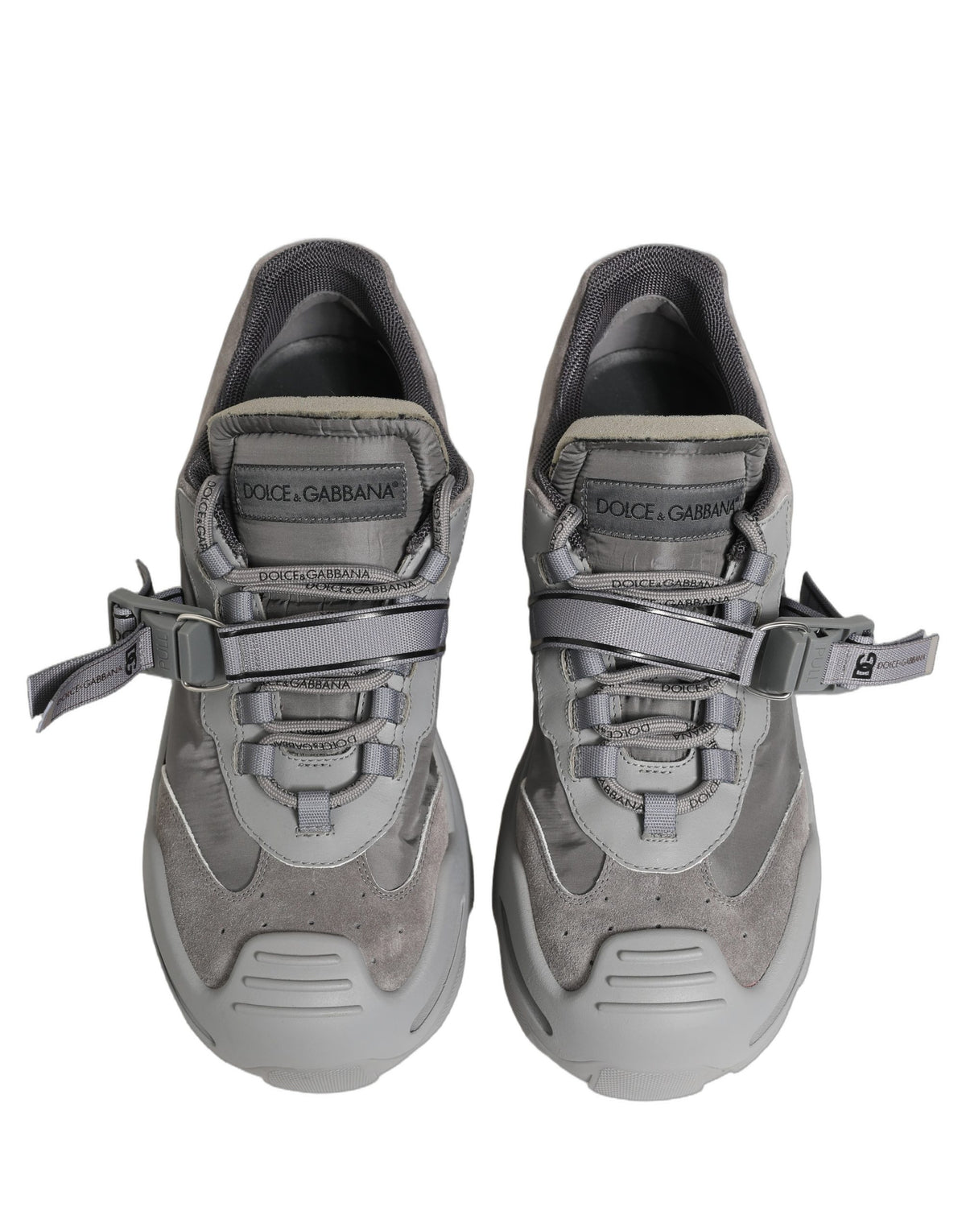 Gray Airmaster Panelled Low Top Men Sneakers Shoes
