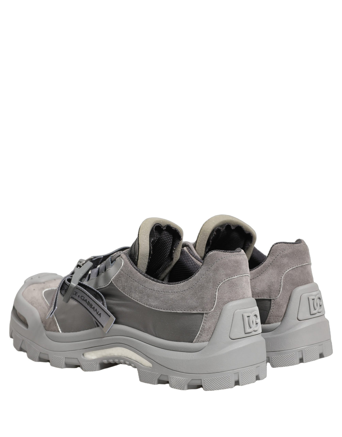 Gray Airmaster Panelled Low Top Men Sneakers Shoes