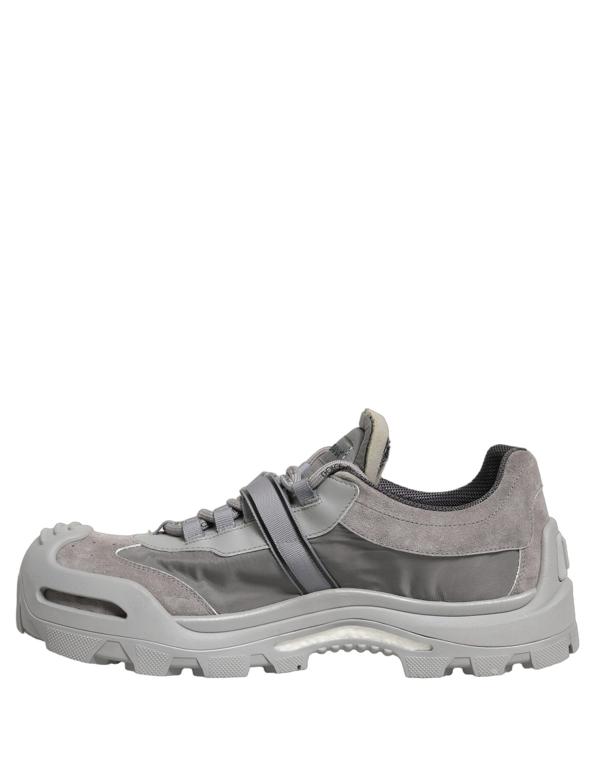 Gray Airmaster Panelled Low Top Men Sneakers Shoes