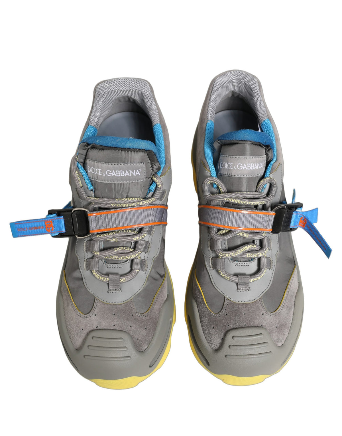 Gray Airmaster Panelled Low Top Men Sneakers Shoes
