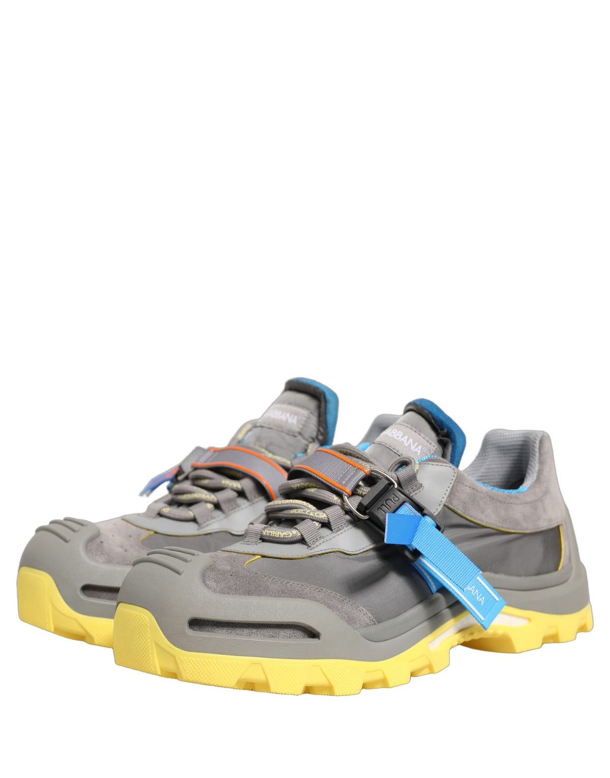 Gray Airmaster Panelled Low Top Men Sneakers Shoes