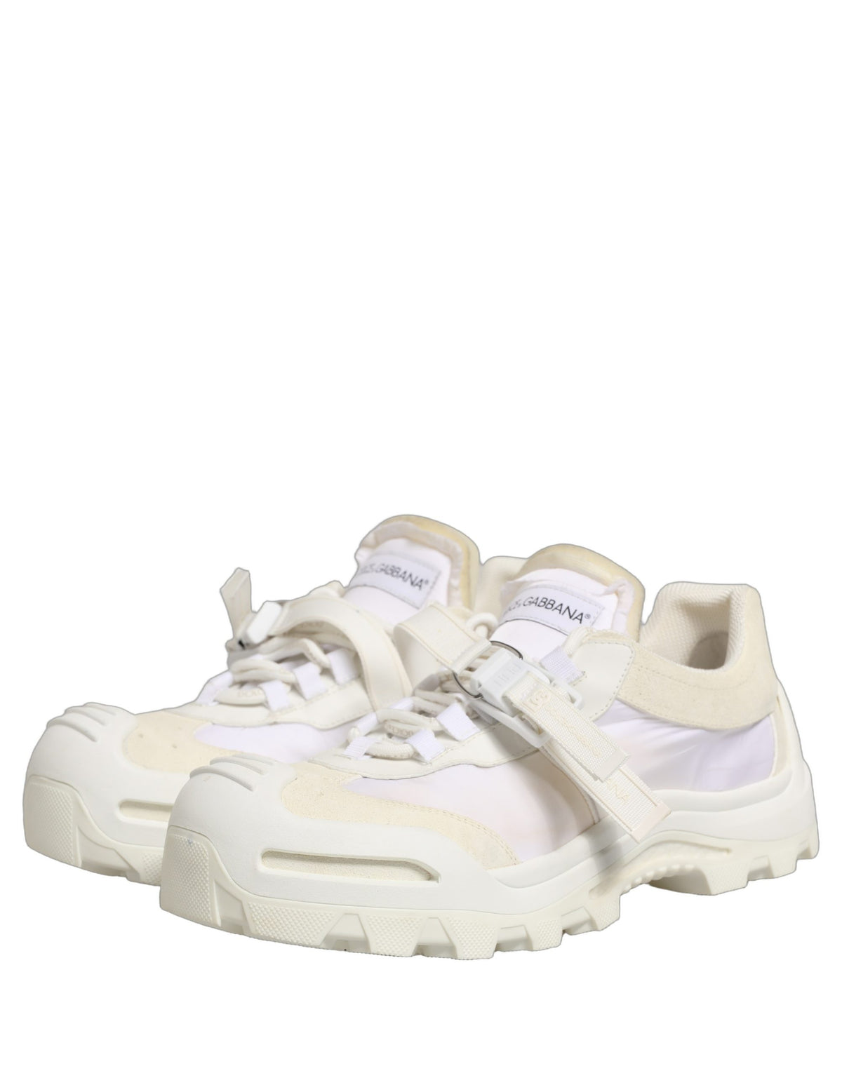 White Airmaster Panelled Low Top Men Sneakers Shoes