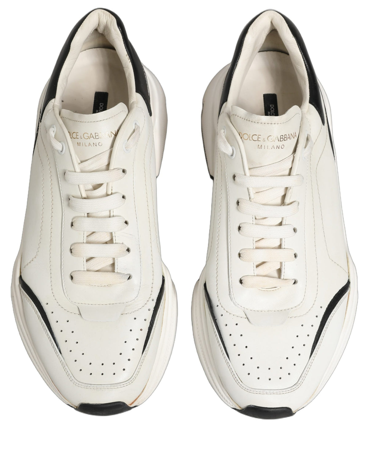 White Black Daymaster Low Top Sneakers Shoes