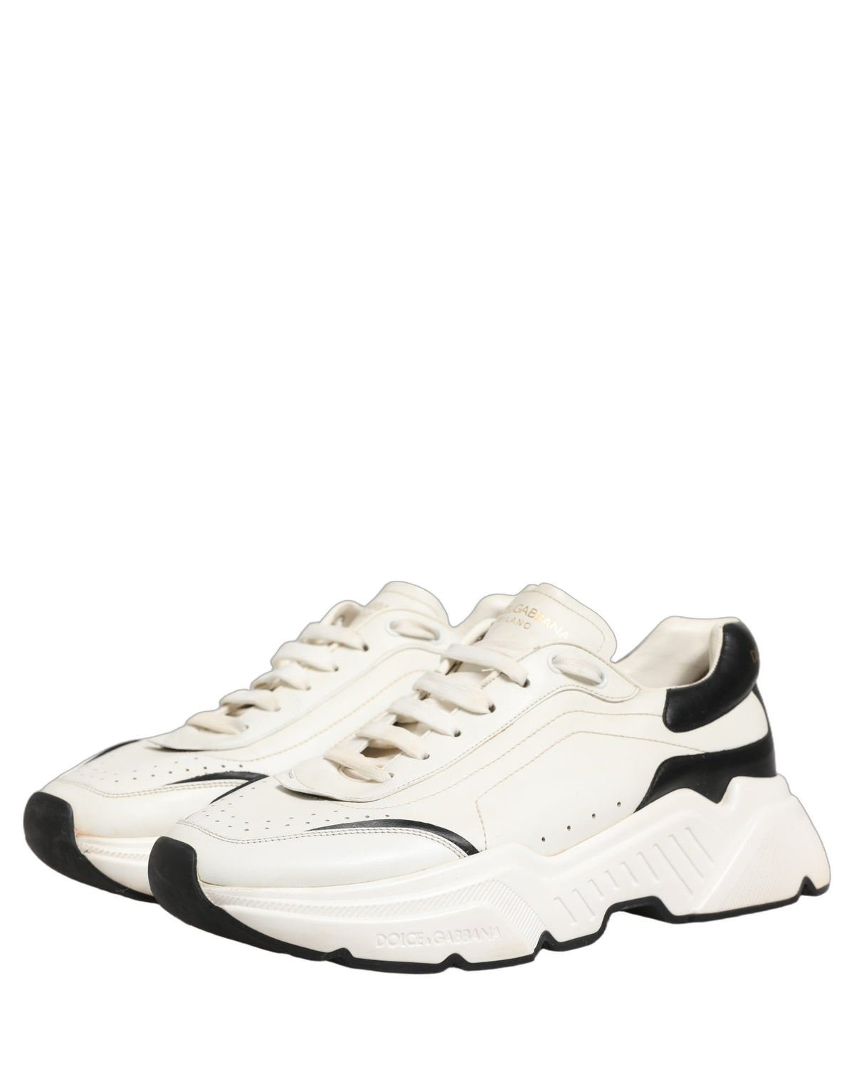White Black Daymaster Low Top Sneakers Shoes