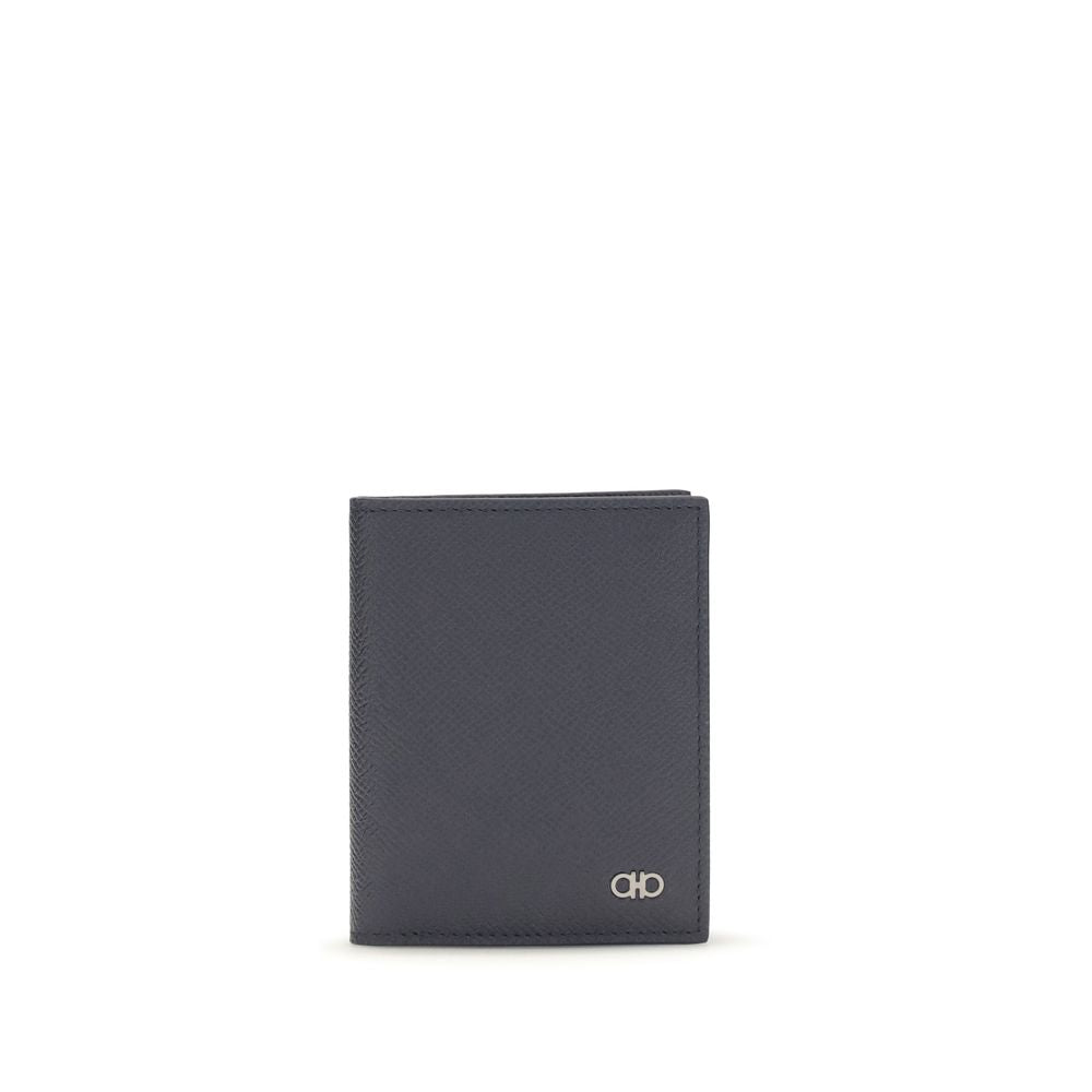 Blue Calf Leather Bos Taurus Wallet