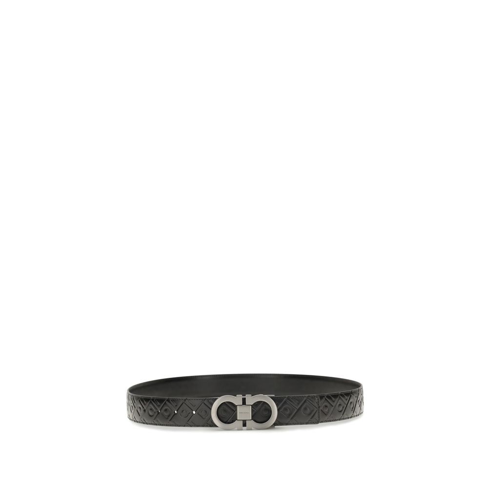 Black Calf Leather Bos Taurus Regular Belt