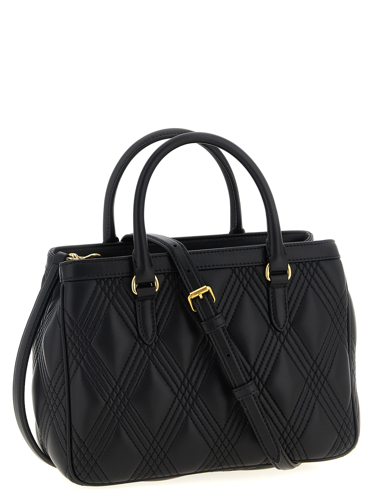 Black Lamb Leather Handbag