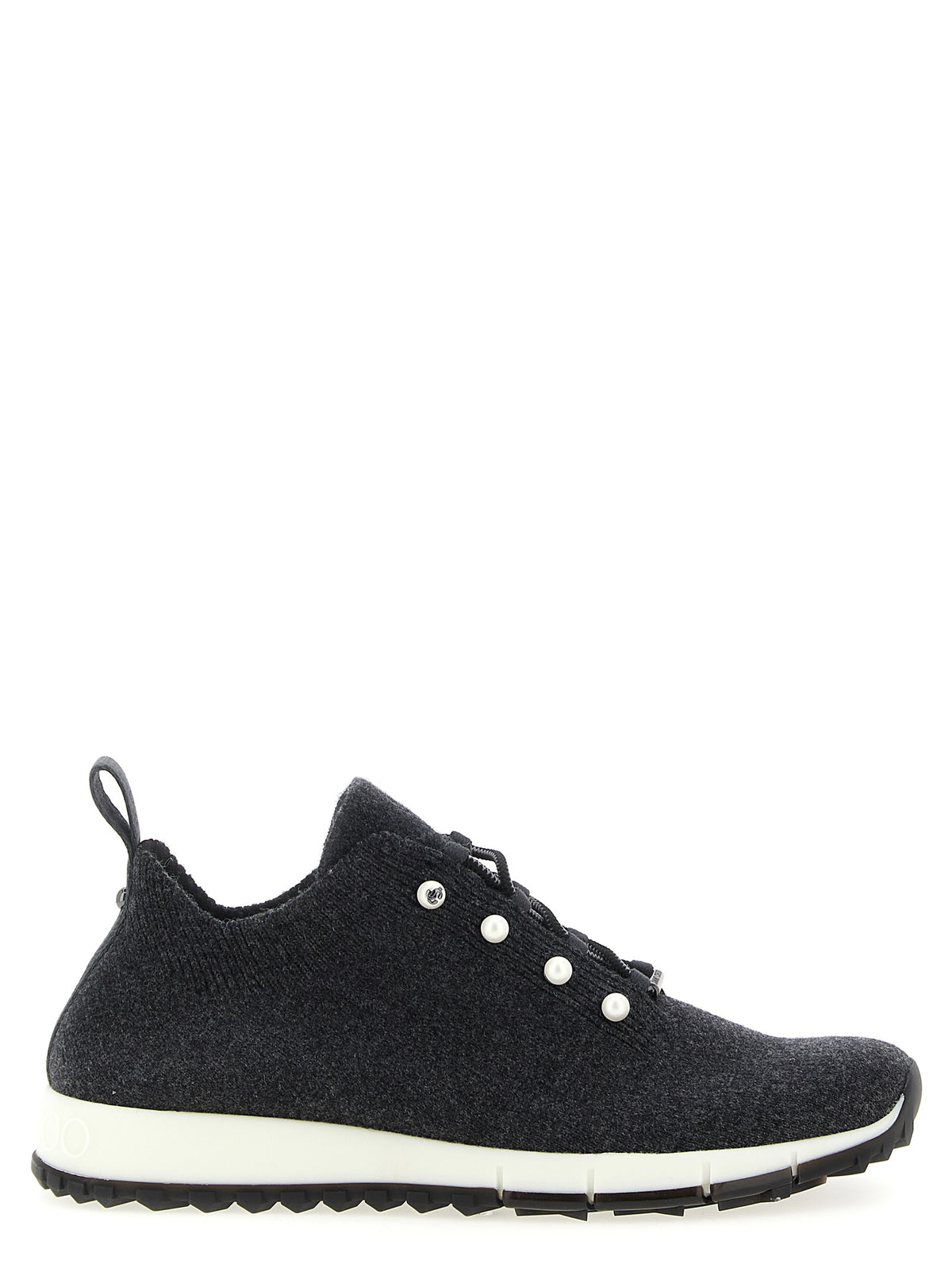 Black Tencel Low Top Sneakers