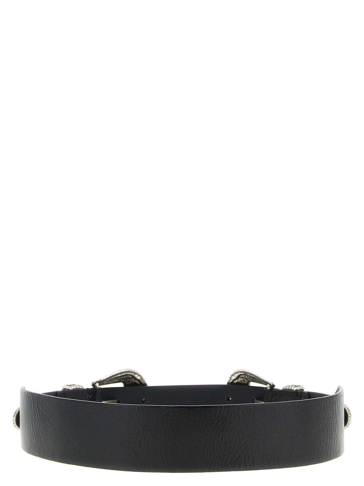 Black Cowhide Regular Belt