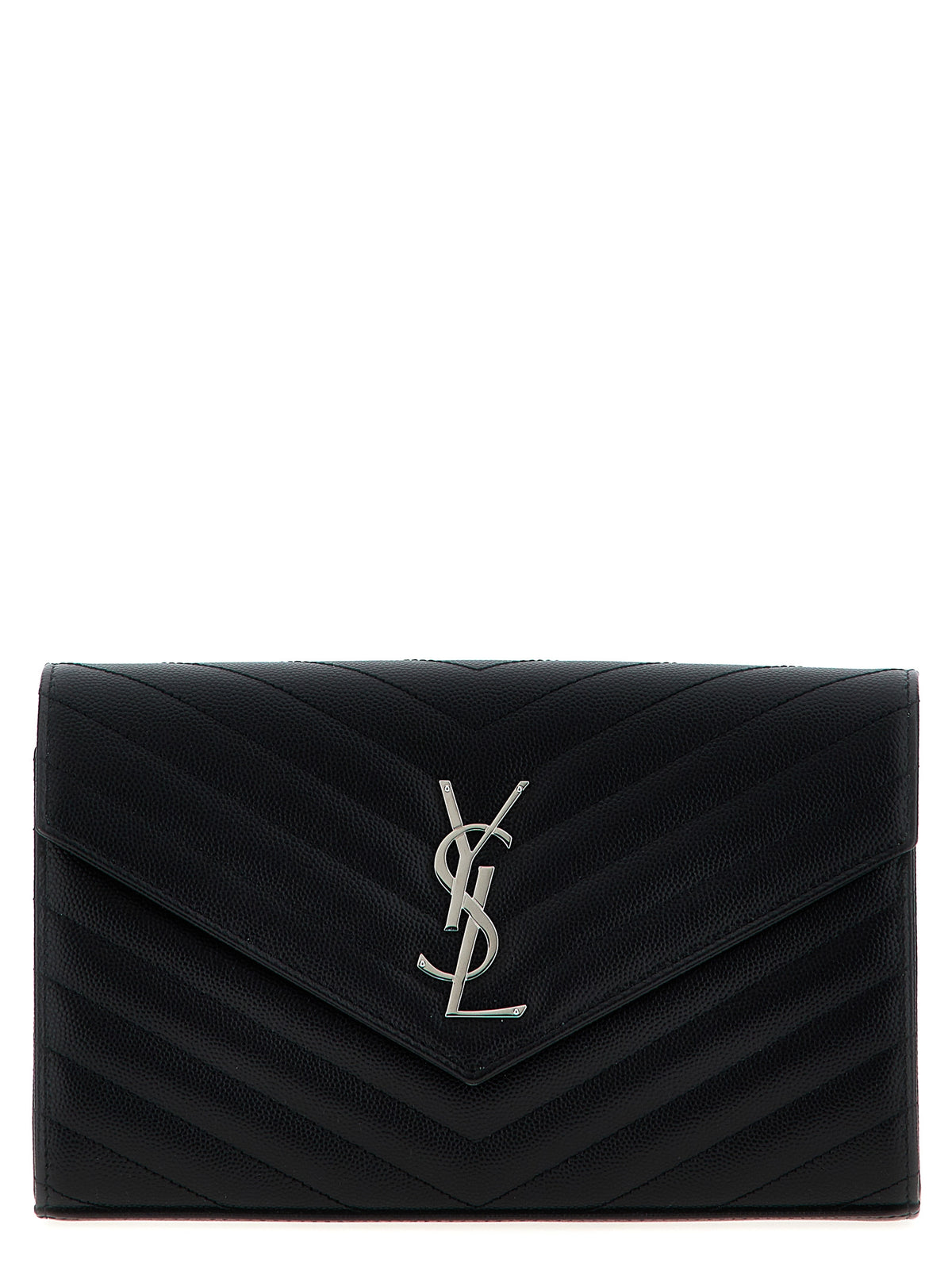 Black Calfskin Clutch Bag