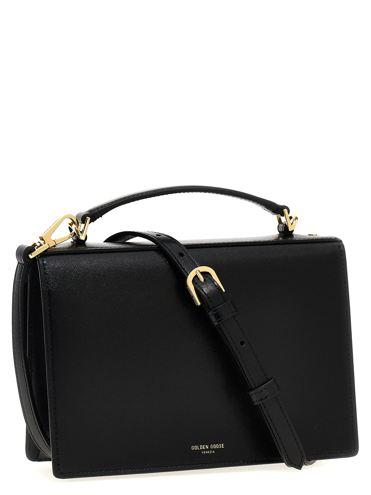 Black Cowhide Handbag