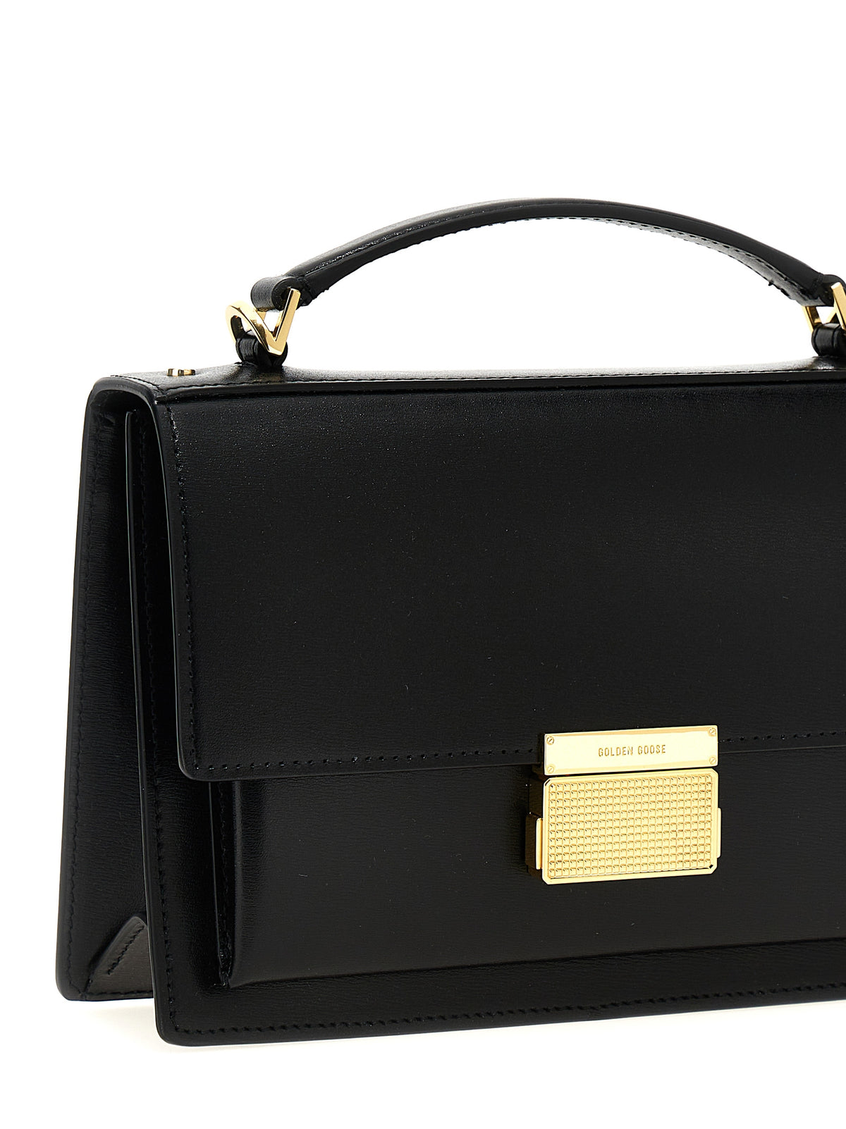 Black Cowhide Handbag