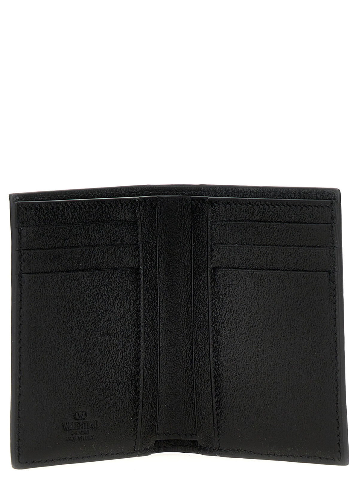 Black Ostrich Skin Cardholder