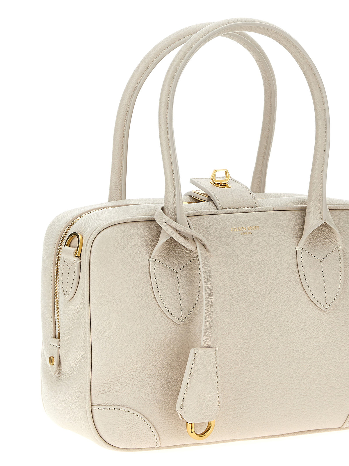 White Goatskin Handbag