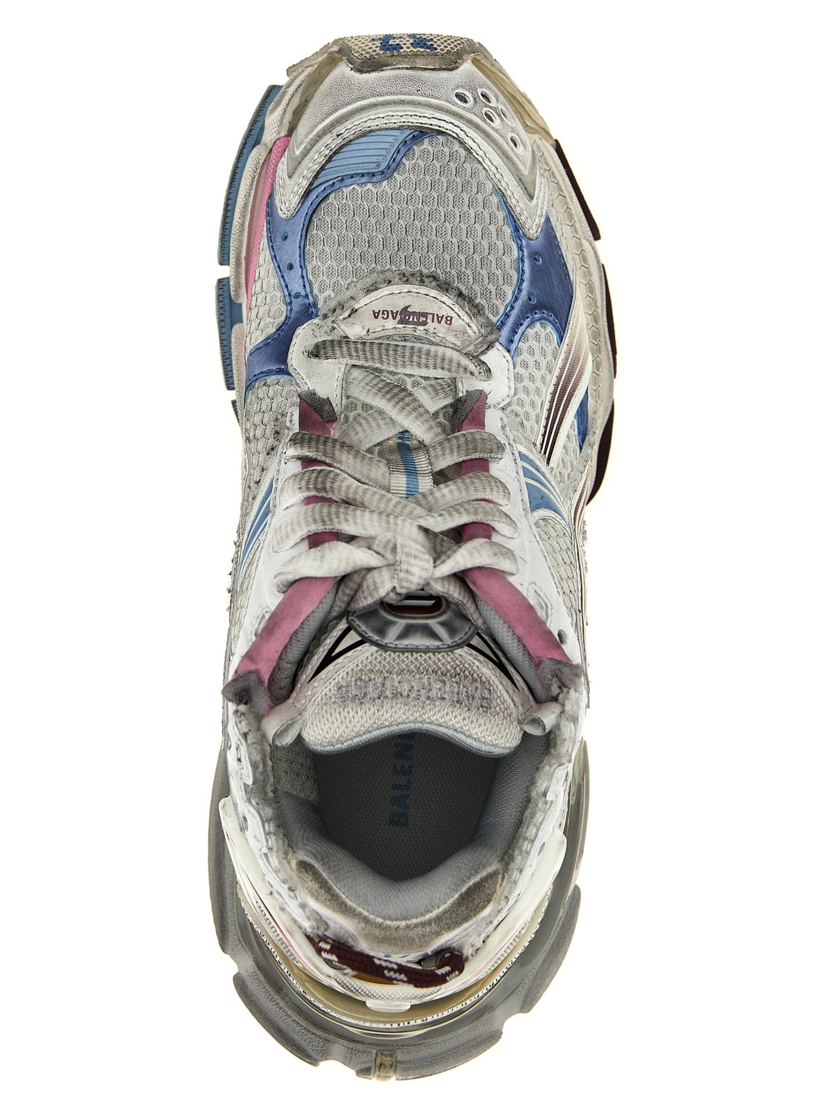 Multicolor Polyethylene Athletic Sneakers