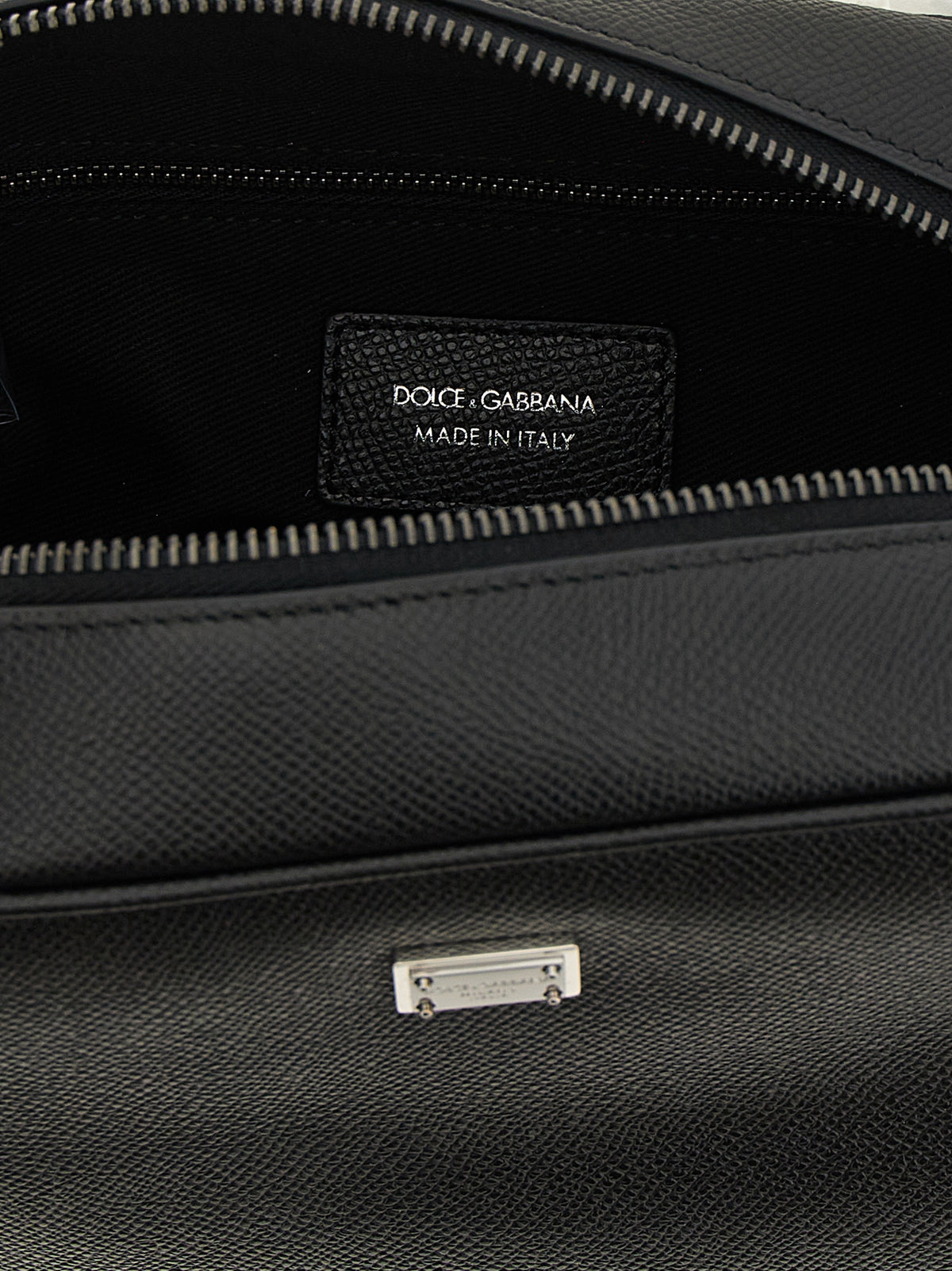 Black Calfskin Leather Wallet