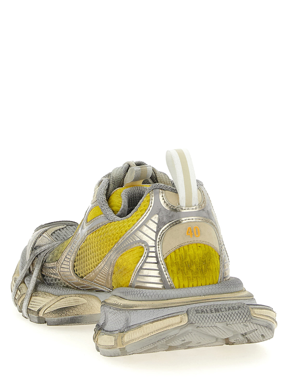 Multicolor Polyethylene Athletic Sneakers