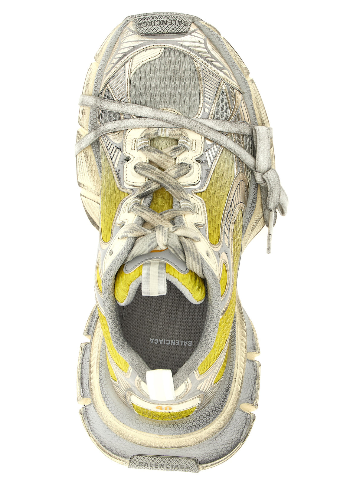 Multicolor Polyethylene Athletic Sneakers
