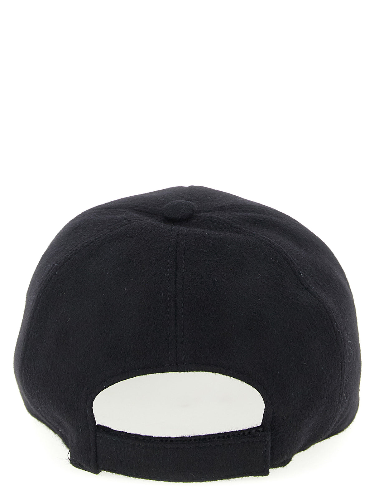Black Wool Cap (Baseball Hat)