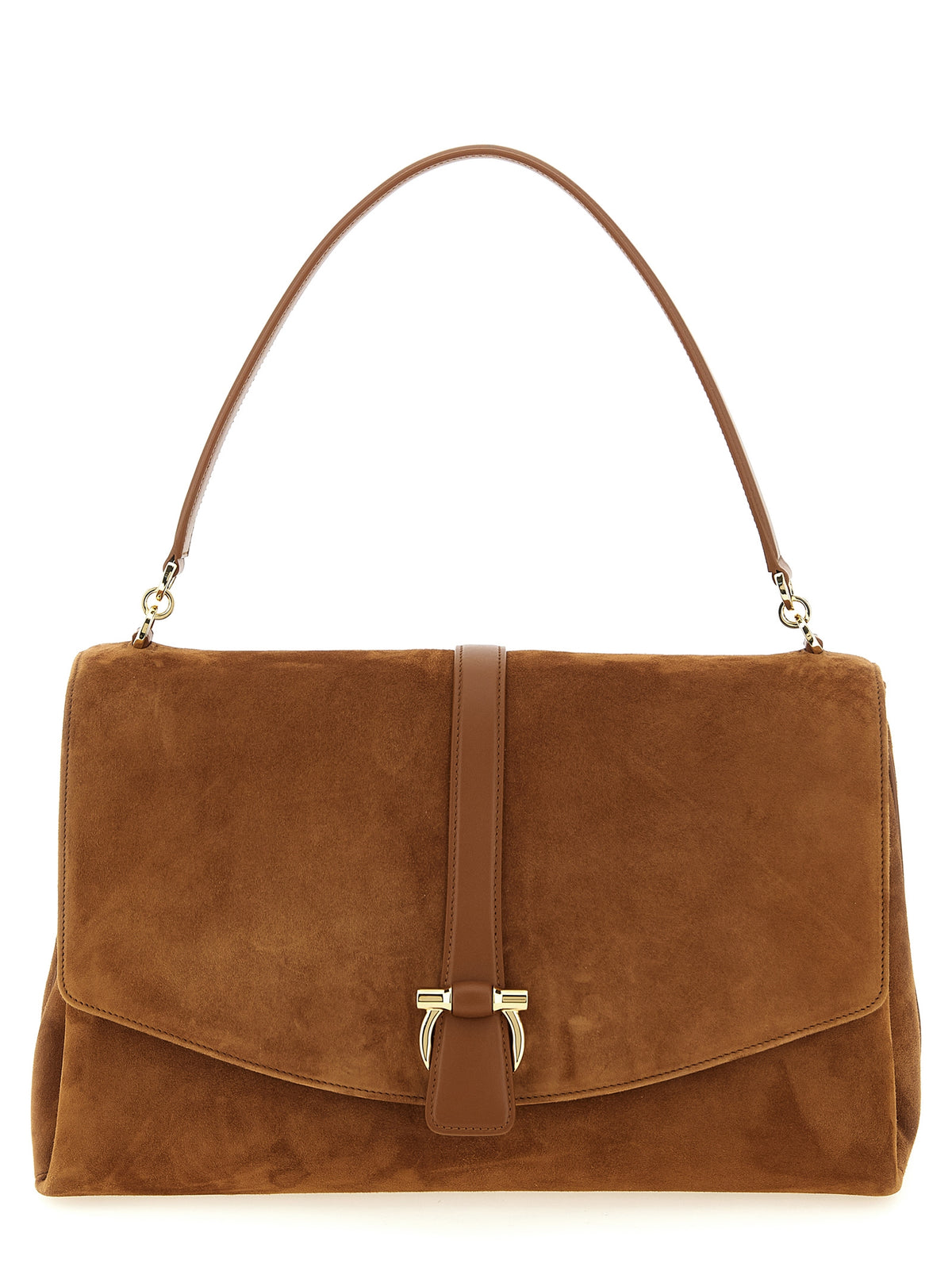 Brown Goatskin Shoulder Bag