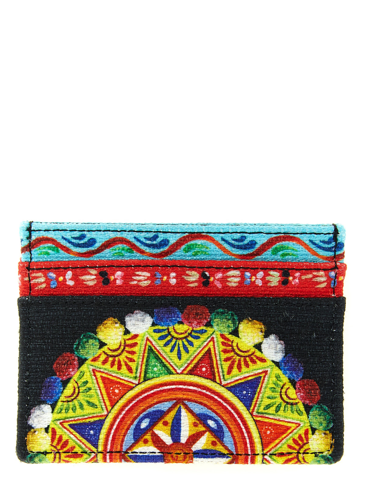 Multicolor Cotton Cardholder