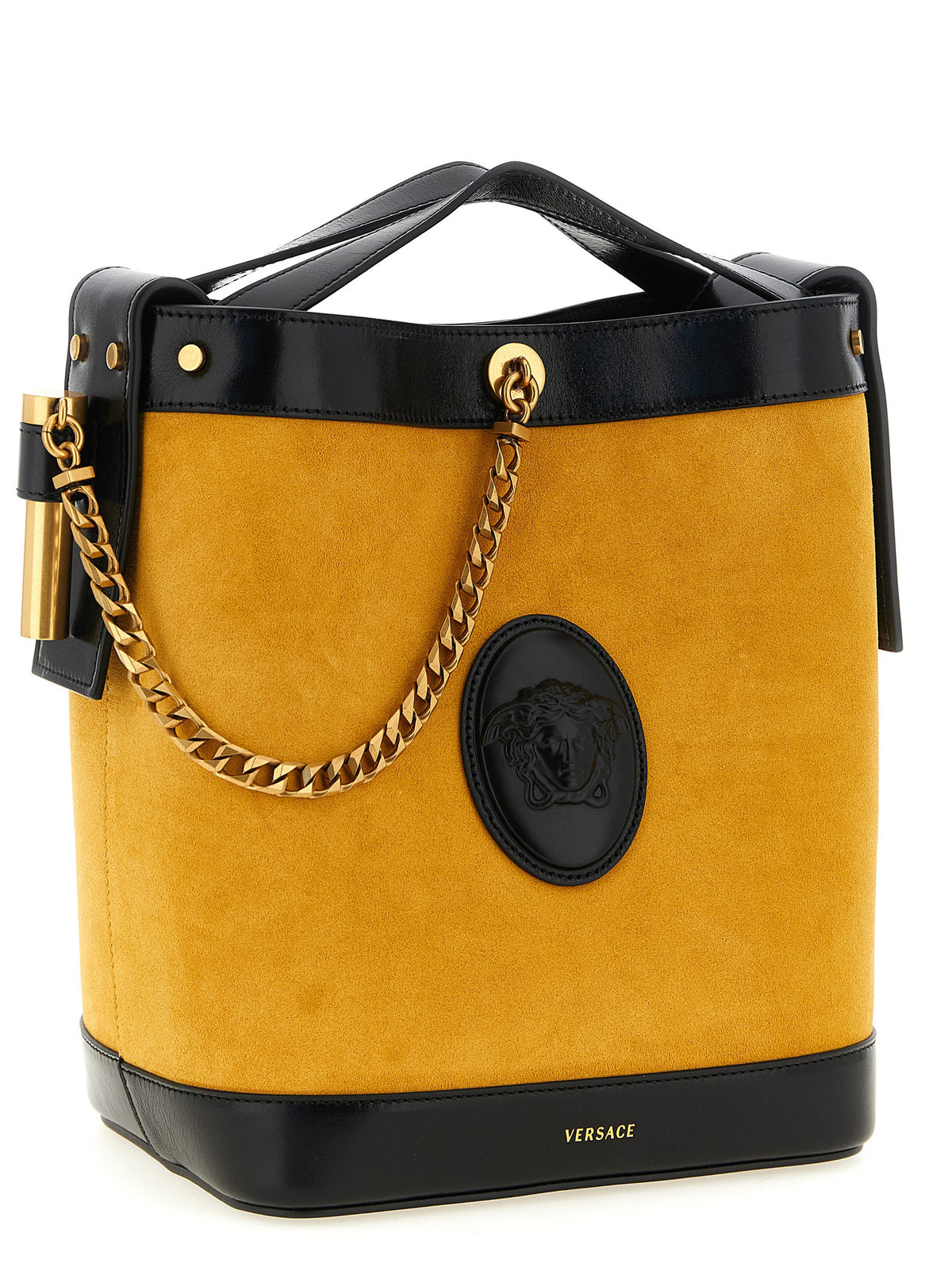 Multicolor Calfskin Shoulder Bag