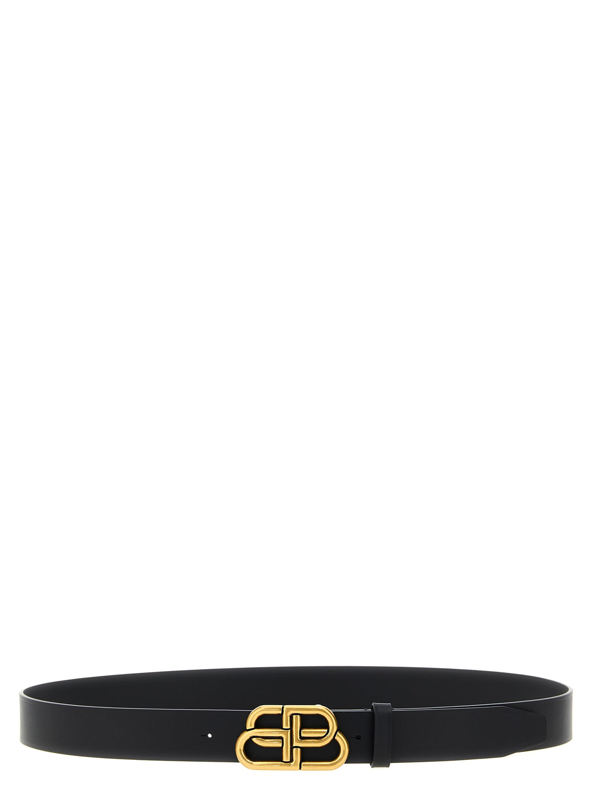 Black Calfskin Regular Belt