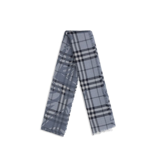 Blue Wool Oves Aries Foulard