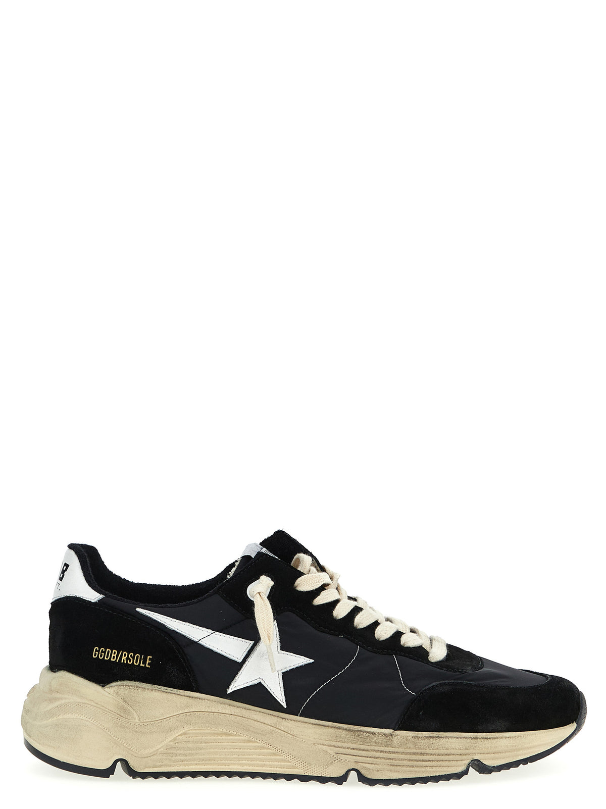 Bicolor Polyester Athletic Sneakers