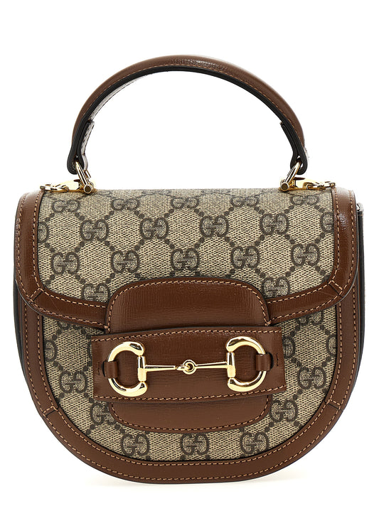 Brown Polyethylene Handbag