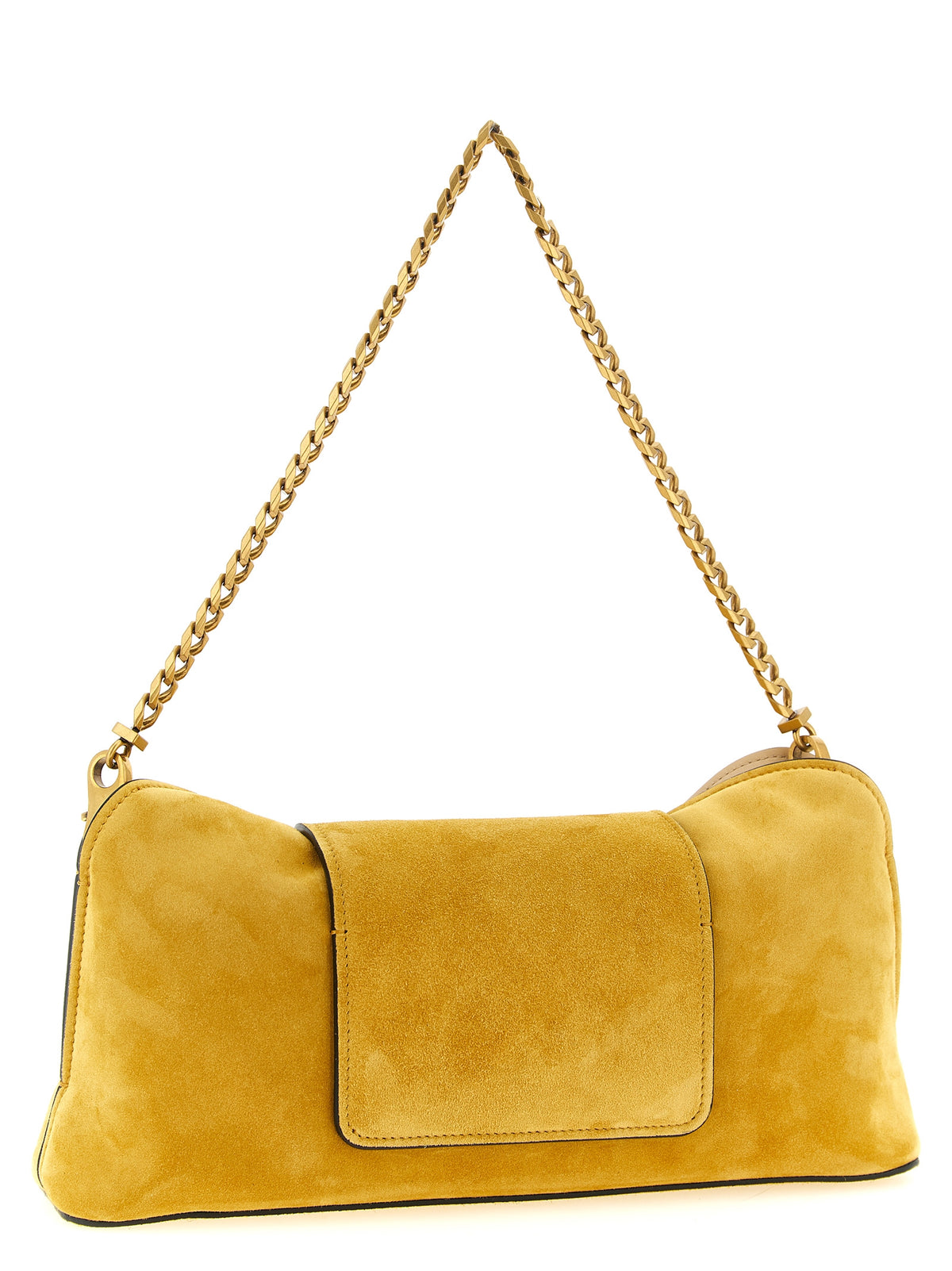 Multicolor Calfskin Clutch Bag