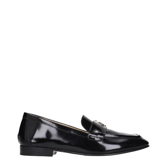 Mustat nahkaiset loaferit