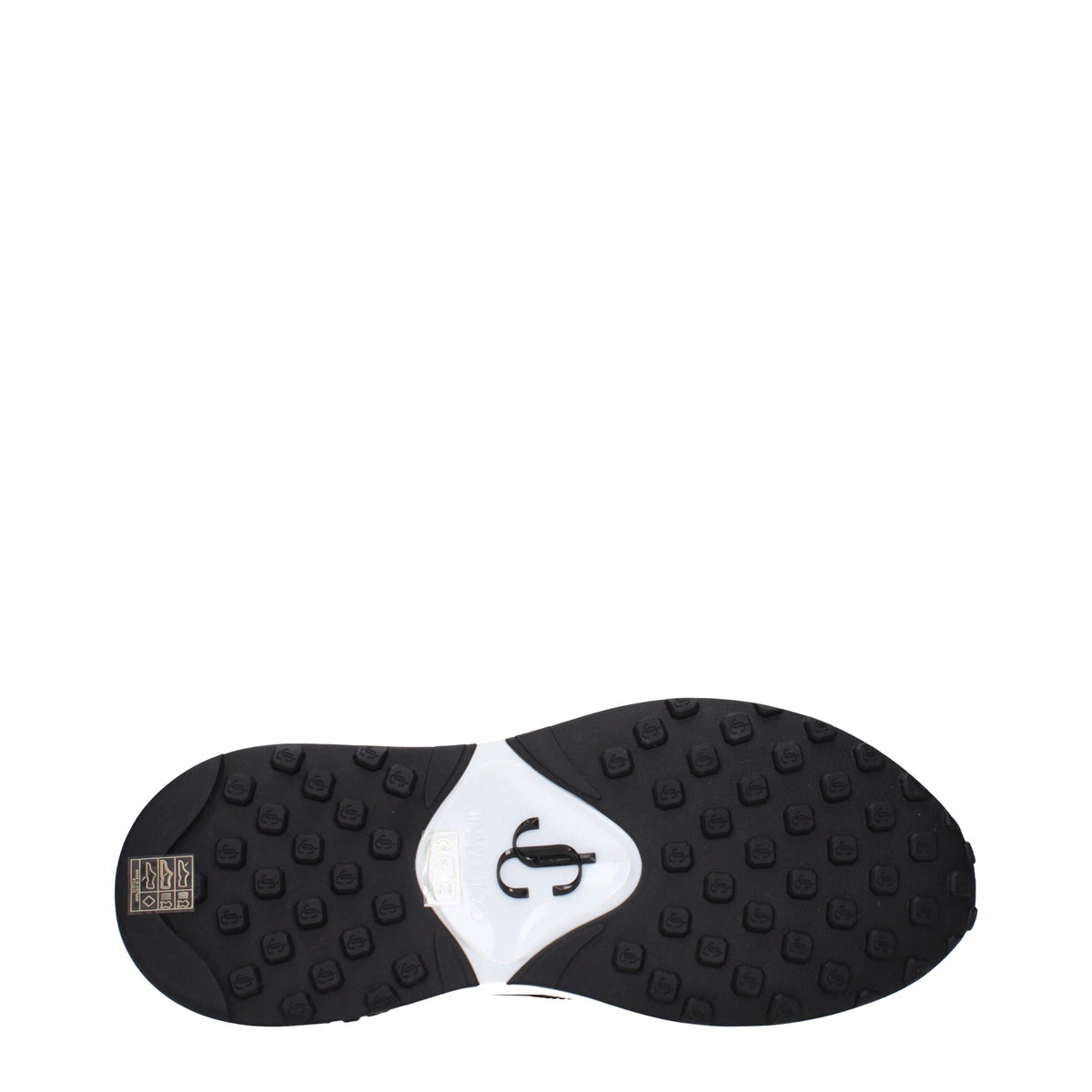 Black Fabric Athletic Sneakers