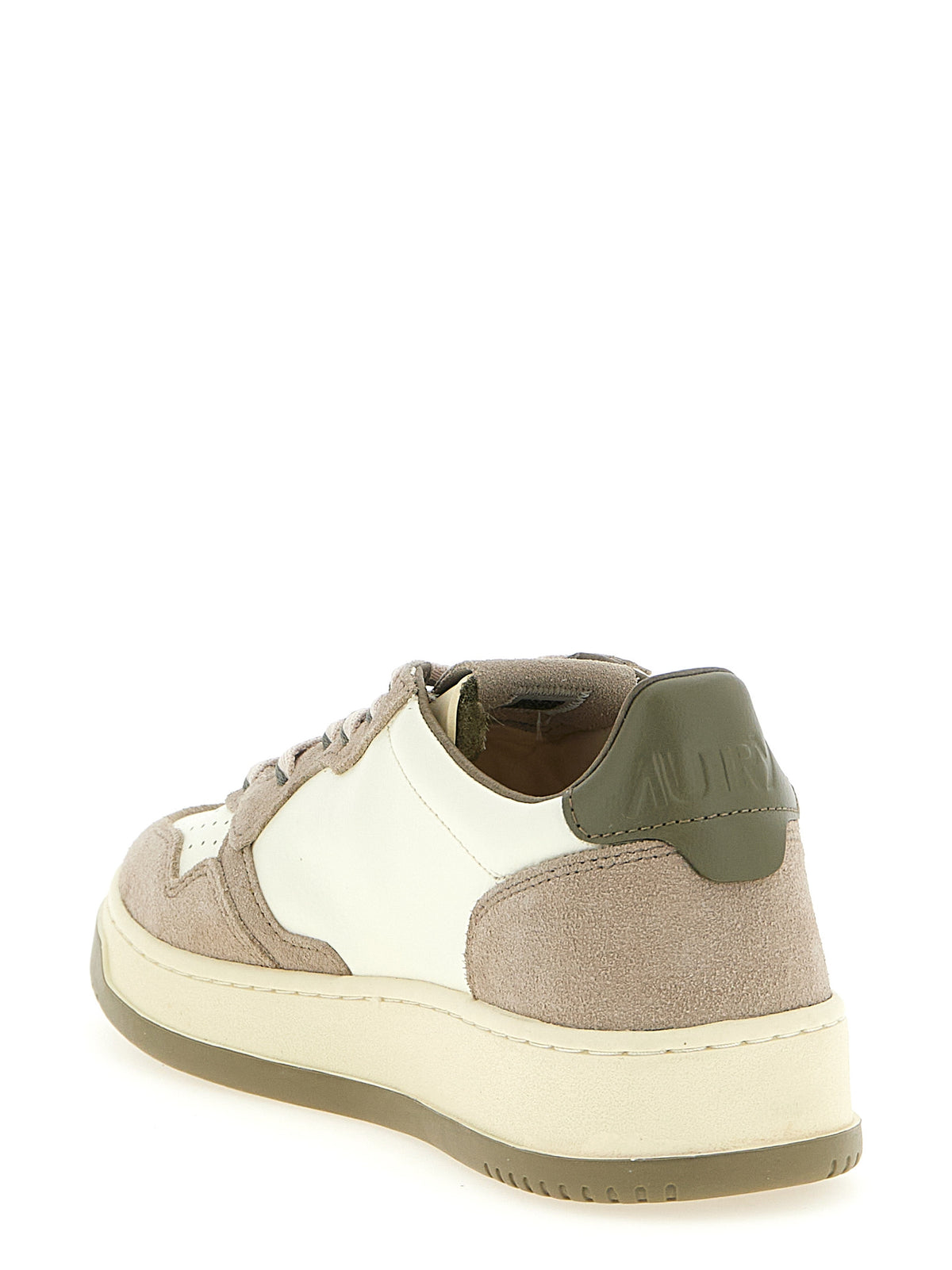 Multicolor Cowhide Athletic Sneakers